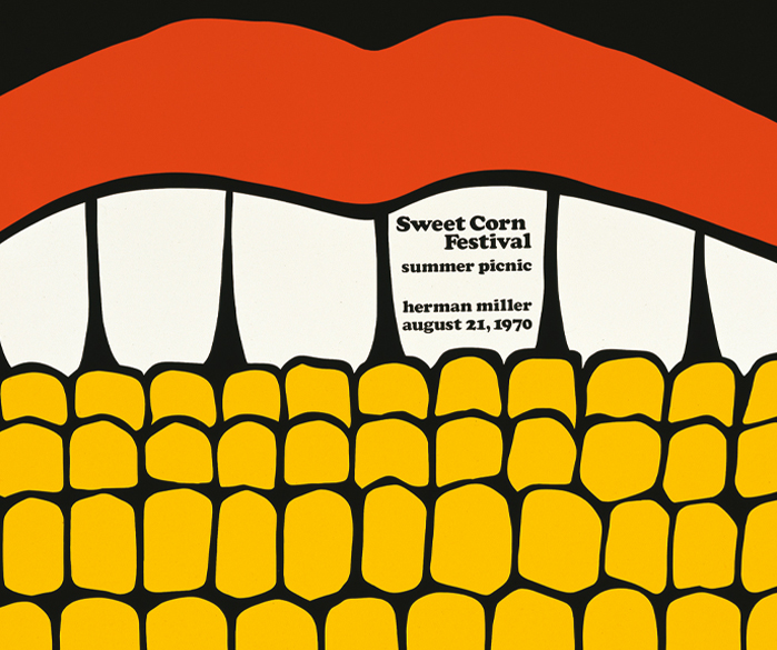 Herman Miller Sweet Corn Picnic Poster